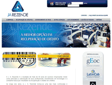 Tablet Screenshot of jarezende.com.br